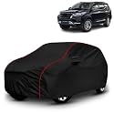 AYSHU All-Weather Resistant Car Cover Compatible with Toyota Fortuner | Triple-Stitched Mirror &amp; Antenna Pockets with Elastic Bottom Hem &amp; Buckle Strap | Dustproof, UV Protection