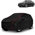 AYSHU All-Weather Resistant Car Cover Compatible with Skoda Octavia | Triple-Stitched Mirror &amp; Antenna Pockets with Elastic Bottom Hem &amp; Buckle Strap | Dustproof, UV Protection