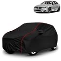 AYSHU All-Weather Resistant Car Cover Compatible with BMW M3 | Triple-Stitched Mirror &amp; Antenna Pockets with Elastic Bottom Hem &amp; Buckle Strap | Dustproof, UV Protection