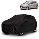 AYSHU All-Weather Resistant Car Cover Compatible with Hyundai Santro Magna | Triple-Stitched Mirror &amp; Antenna Pockets with Elastic Bottom Hem &amp; Buckle Strap | Dustproof, UV Protection