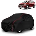 AYSHU All-Weather Resistant Car Cover Compatible with Kia Sonet | Triple-Stitched Mirror &amp; Antenna Pockets with Elastic Bottom Hem &amp; Buckle Strap | Dustproof, UV Protection