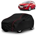 AYSHU All-Weather Resistant Car Cover Compatible with Hyundai Getz | Triple-Stitched Mirror &amp; Antenna Pockets with Elastic Bottom Hem &amp; Buckle Strap | Dustproof, UV Protection