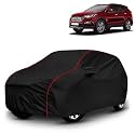 AYSHU All-Weather Resistant Car Cover Compatible with Hyundai Santa Fe | Triple-Stitched Mirror &amp; Antenna Pockets with Elastic Bottom Hem &amp; Buckle Strap | Dustproof, UV Protection