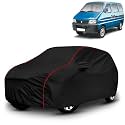 AYSHU All-Weather Resistant Car Cover Compatible with Maruti Suzuki Eeco | Triple-Stitched Mirror &amp; Antenna Pockets with Elastic Bottom Hem &amp; Buckle Strap | Dustproof, UV Protection