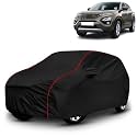 AYSHU All-Weather Resistant Car Cover Compatible with Tata Harrier XMA at | Triple-Stitched Mirror &amp; Antenna Pockets with Elastic Bottom Hem &amp; Buckle Strap | Dustproof, UV Protection