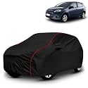 AYSHU All-Weather Resistant Car Cover Compatible with Fiat Palio D | Triple-Stitched Mirror &amp; Antenna Pockets with Elastic Bottom Hem &amp; Buckle Strap | Dustproof, UV Protection