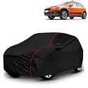 AYSHU All-Weather Resistant Car Cover Compatible with Fiat Avventura | Triple-Stitched Mirror &amp; Antenna Pockets with Elastic Bottom Hem &amp; Buckle Strap | Dustproof, UV Protection