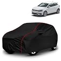 AYSHU All-Weather Resistant Car Cover Compatible with Volkswagen GTI | Triple-Stitched Mirror &amp; Antenna Pockets with Elastic Bottom Hem &amp; Buckle Strap | Dustproof, UV Protection
