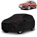 AYSHU All-Weather Resistant Car Cover Compatible with Volkswagen Cross Polo | Triple-Stitched Mirror &amp; Antenna Pockets with Elastic Bottom Hem &amp; Buckle Strap | Dustproof, UV Protection