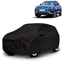 AYSHU All-Weather Resistant Car Cover Compatible with Mahindra XUV400 | Triple-Stitched Mirror &amp; Antenna Pockets with Elastic Bottom Hem &amp; Buckle Strap | Dustproof, UV Protection