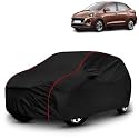 AYSHU All-Weather Resistant Car Cover Compatible with Hyundai Aura | Triple-Stitched Mirror &amp; Antenna Pockets with Elastic Bottom Hem &amp; Buckle Strap | Dustproof, UV Protection