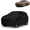 AYSHU All-Weather Resistant Car Cover Compatible with Porsche Panamera | Triple-Stitched Mirror &amp; Antenna Pockets with Elastic Bottom Hem &amp; Buckle Strap | Dustproof, UV Protection