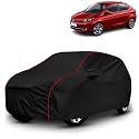 AYSHU All-Weather Resistant Car Cover Compatible with Tata Tigor | Triple-Stitched Mirror &amp; Antenna Pockets with Elastic Bottom Hem &amp; Buckle Strap | Dustproof, UV Protection