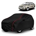 AYSHU All-Weather Resistant Car Cover Compatible with Chevrolet Sail | Triple-Stitched Mirror &amp; Antenna Pockets with Elastic Bottom Hem &amp; Buckle Strap | Dustproof, UV Protection