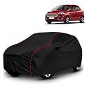 AYSHU All-Weather Resistant Car Cover Compatible with Ford Figo Titanium | Triple-Stitched Mirror &amp; Antenna Pockets with Elastic Bottom Hem &amp; Buckle Strap | Dustproof, UV Protection