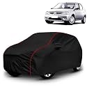 AYSHU All-Weather Resistant Car Cover Compatible with Mahindra Renault | Triple-Stitched Mirror &amp; Antenna Pockets with Elastic Bottom Hem &amp; Buckle Strap | Dustproof, UV Protection
