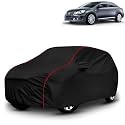 AYSHU All-Weather Resistant Car Cover Compatible with Maruti Kizash | Triple-Stitched Mirror &amp; Antenna Pockets with Elastic Bottom Hem &amp; Buckle Strap | Dustproof, UV Protection