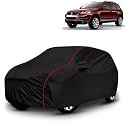 AYSHU All-Weather Resistant Car Cover Compatible with Volkswagen Touareg | Triple-Stitched Mirror &amp; Antenna Pockets with Elastic Bottom Hem &amp; Buckle Strap | Dustproof, UV Protection