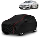 AYSHU All-Weather Resistant Car Cover Compatible with Mercedes Benz S Coupe | Triple-Stitched Mirror &amp; Antenna Pockets with Elastic Bottom Hem &amp; Buckle Strap | Dustproof, UV Protection