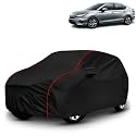 AYSHU All-Weather Resistant Car Cover Compatible with Honda All New City | Triple-Stitched Mirror &amp; Antenna Pockets with Elastic Bottom Hem &amp; Buckle Strap | Dustproof, UV Protection