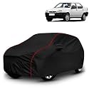 AYSHU All-Weather Resistant Car Cover Compatible with Ford Ikon | Triple-Stitched Mirror &amp; Antenna Pockets with Elastic Bottom Hem &amp; Buckle Strap | Dustproof, UV Protection