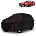 AYSHU All-Weather Resistant Car Cover Compatible with Ford Escort | Triple-Stitched Mirror &amp; Antenna Pockets with Elastic Bottom Hem &amp; Buckle Strap | Dustproof, UV Protection
