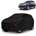AYSHU All-Weather Resistant Car Cover Compatible with Maruti Suzuki Nexa XL6 | Triple-Stitched Mirror &amp; Antenna Pockets with Elastic Bottom Hem &amp; Buckle Strap | Dustproof, UV Protection