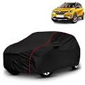 AYSHU All-Weather Resistant Car Cover Compatible with Renault Triber | Triple-Stitched Mirror &amp; Antenna Pockets with Elastic Bottom Hem &amp; Buckle Strap | Dustproof, UV Protection