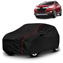 AYSHU All-Weather Resistant Car Cover Compatible with Honda Wr-V | Triple-Stitched Mirror &amp; Antenna Pockets with Elastic Bottom Hem &amp; Buckle Strap | Dustproof, UV Protection