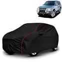 AYSHU All-Weather Resistant Car Cover Compatible with Mitsubishi Montero | Triple-Stitched Mirror &amp; Antenna Pockets with Elastic Bottom Hem &amp; Buckle Strap | Dustproof, UV Protection