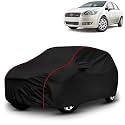 AYSHU All-Weather Resistant Car Cover Compatible with Fiat Linea Classic | Triple-Stitched Mirror &amp; Antenna Pockets with Elastic Bottom Hem &amp; Buckle Strap | Dustproof, UV Protection