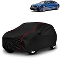 AYSHU All-Weather Resistant Car Cover Compatible with Mercedes Benz AMG | Triple-Stitched Mirror &amp; Antenna Pockets with Elastic Bottom Hem &amp; Buckle Strap | Dustproof, UV Protection