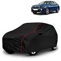 AYSHU All-Weather Resistant Car Cover Compatible with BMW X4 | Triple-Stitched Mirror &amp; Antenna Pockets with Elastic Bottom Hem &amp; Buckle Strap | Dustproof, UV Protection