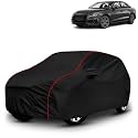 AYSHU All-Weather Resistant Car Cover Compatible with Audi S4 | Triple-Stitched Mirror &amp; Antenna Pockets with Elastic Bottom Hem &amp; Buckle Strap | Dustproof, UV Protection