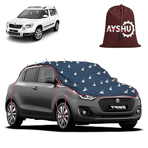 AYSHU Water-Resistant Spike Car Cover for Skoda