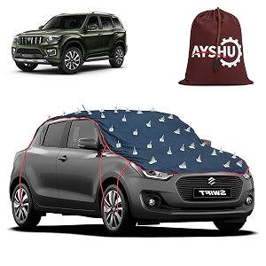 AYSHU Water-Resistant Spike Car Cover for Mahindra