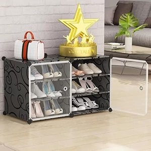 AYSIS Plastic Shoe Rack for