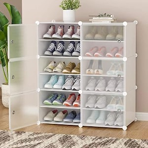 AYSIS Plastic Shoe Rack for