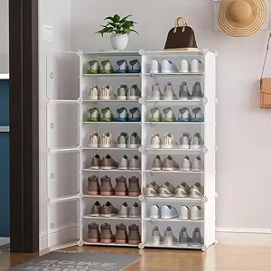 AYSIS Plastic Shoe Rack for