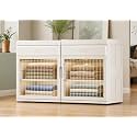 AYSIS Premium Modular Wardrobe for Bedroom, Kids Room and Home | Spacious Clothes Storage Cabinet with Drawers and Shelves | Modern Stylish Design, Heavy Duty, Multiuse Organizer -GTX-White