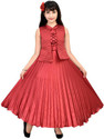 AYUB FASHION Girls Maxi/Full Length Party Dress