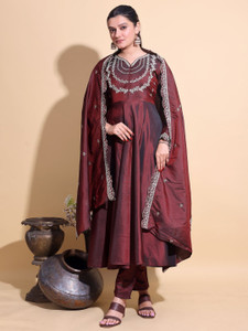 AYUKTA INTERNATIONAL Women Kurti Pant Dupatta Set