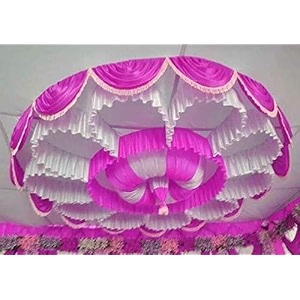 fabric decorative outdoor tent ceiling for marriage events