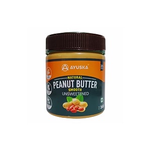 Ayuska Natural Creamy Peanut Butter Unsweetened -