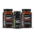 ayuvya I-Gain+ &amp; Lets Gain Weight Gain Combo|Helps Improve Appetite &amp; Digestion|Promotes Muscle Recovery &amp; Energy Levels|For Men &amp; Women|100% Ayurvedic Combo (Pack Of 3,Tablet,3 Count,90 Capsules)
