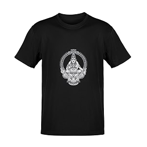 Ayyappa Swamy Sharanam - Mens Black Tshirt