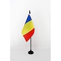 AZ FLAG Andorra Civil Table Flag 4x6 in 100D Polyester Plastic Base