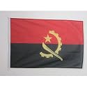 AZ FLAG Angola Boat Flag 12x18 in Mesh Polyester Plastic Rings