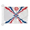 AZ FLAG Assyria Boat Flag 12x18 in Mesh Polyester Plastic Rings