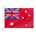 AZ FLAG Australia Civil Ensign Boat Flag 12x18 in Plastic Rings
